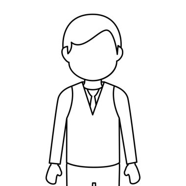 genç adam etnisite avatar karakter