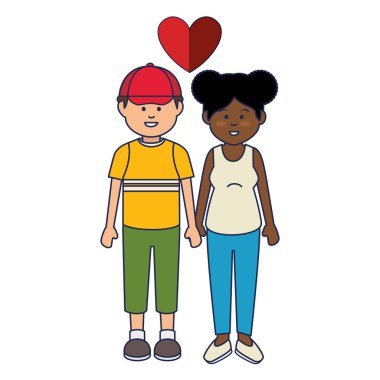 şirin aşık çift elbise