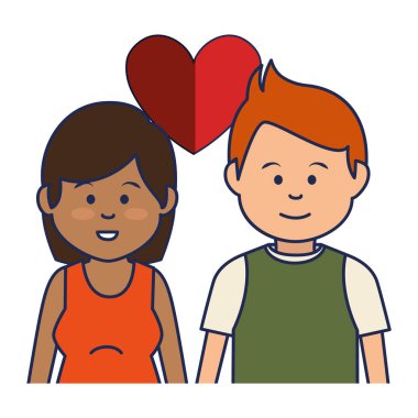 şirin aşık çift elbise