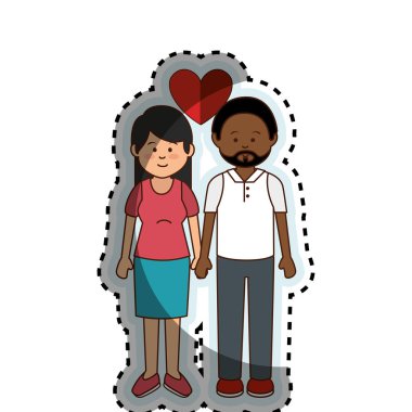 şirin aşık çift elbise