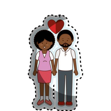 şirin aşık çift elbise