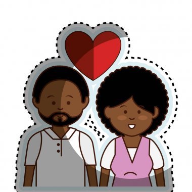 şirin aşık çift elbise