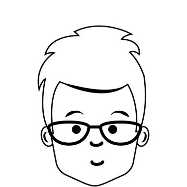 genç adam avatar karakter