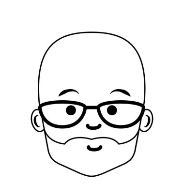 genç adam avatar karakter