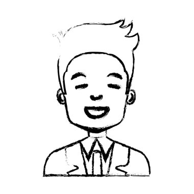 genç işadamı avatar karakter