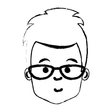 genç adam avatar karakter