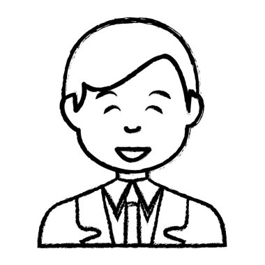 genç işadamı avatar karakter