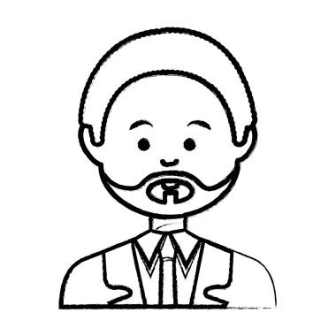 genç işadamı avatar karakter