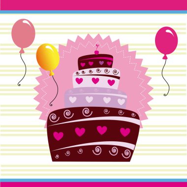 Doğum tasarımı üzerinde mor arka plan vektör çizim