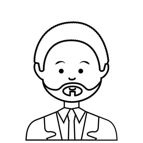 Jovem empresário avatar personagem —  Vetores de Stock