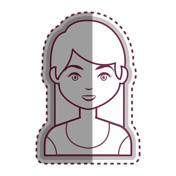 Skvělá obchodnice avatar postava — Stockový vektor