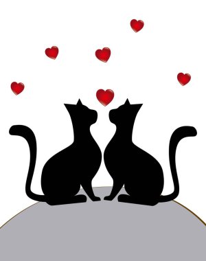 evde beslenen hayvan tasarımı üzerinde beyaz arka plan vektör çizim