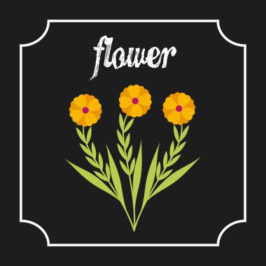 güzel çiçek simgesi