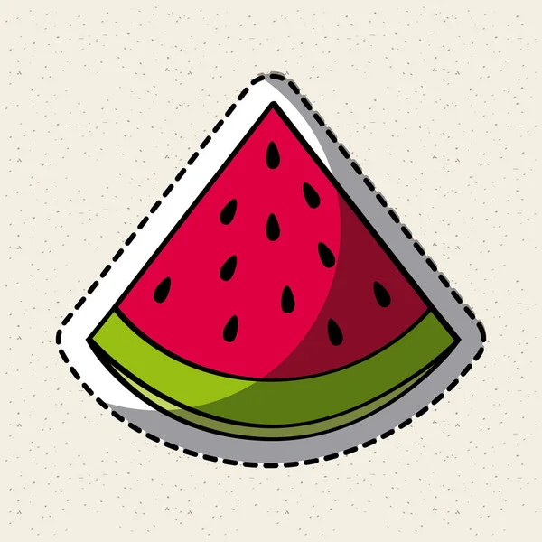 Icona di frutta sana — Vettoriale Stock