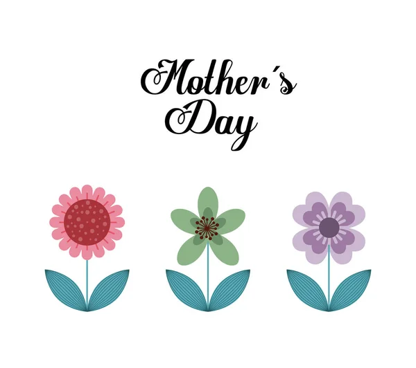 Conception Happy Mothers Day — Image vectorielle