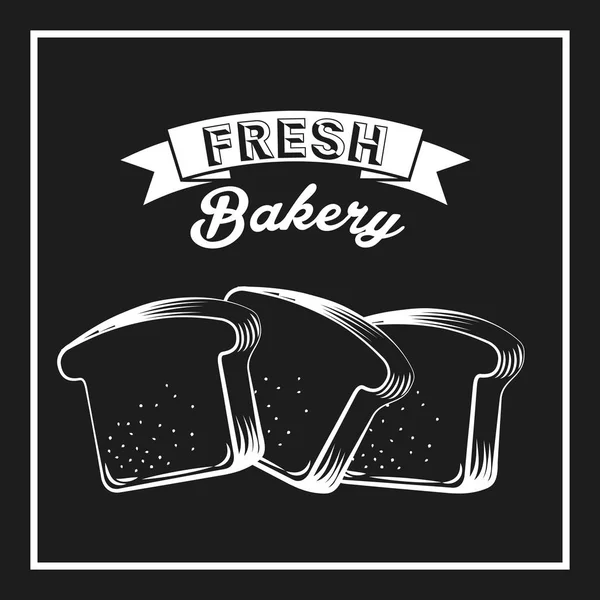 Conception de produits de boulangerie — Image vectorielle