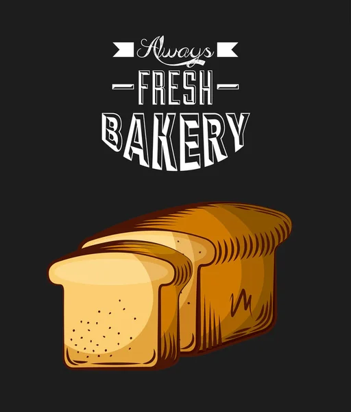 Conception de produits de boulangerie — Image vectorielle