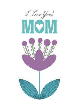 Mutlu anneler günü tasarım