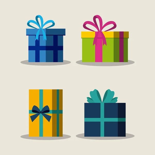 Ontwerp van geschenkverpakking — Stockvector