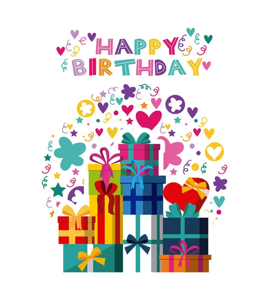 Happy birthday design — Stock Vector