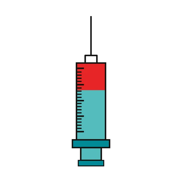 Injectie pictogramafbeelding — Stockvector