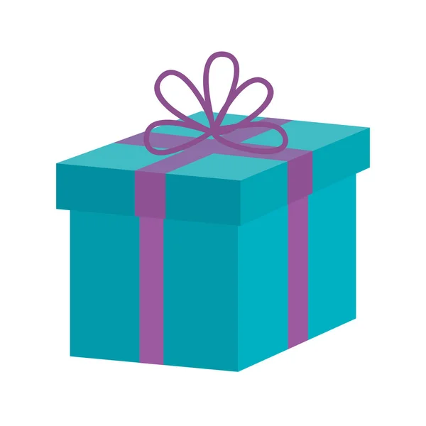 Icono de caja de regalo — Vector de stock