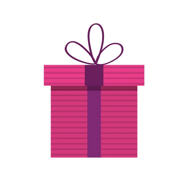 Icono de caja de regalo — Vector de stock