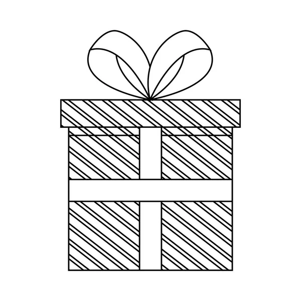 Подарункові коробки значок — стоковий вектор