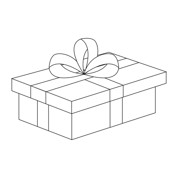 선물 상자 아이콘 — 스톡 벡터