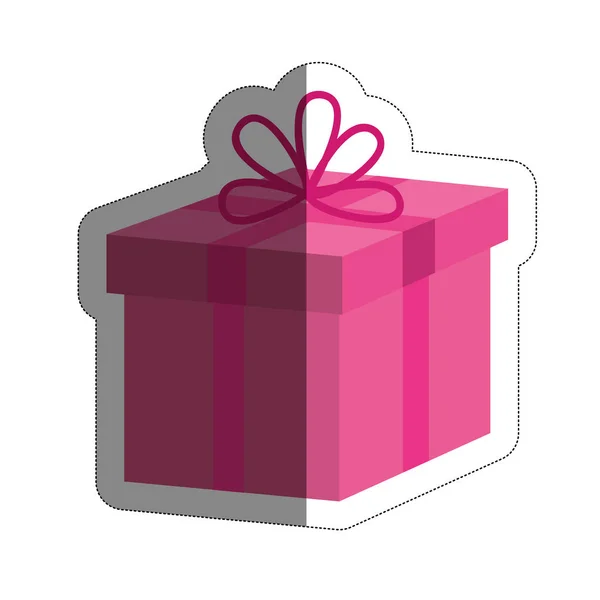 Geschenkbox-Symbol — Stockvektor