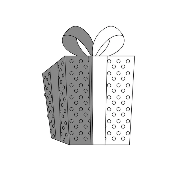 Подарункові коробки значок — стоковий вектор