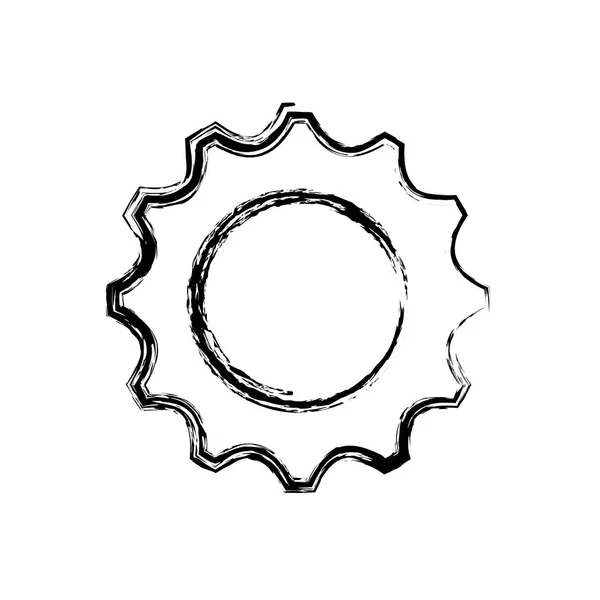 Gear wheel icon — Stock Vector