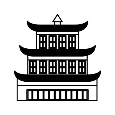 Kale simgesi bina Asya