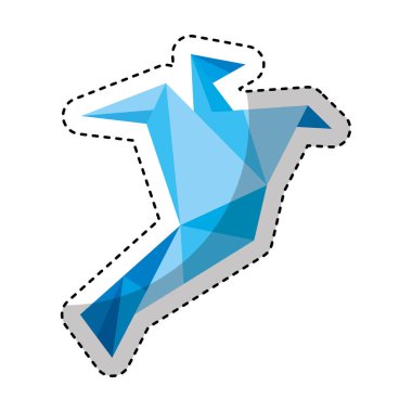 kuş düşük Poli stili