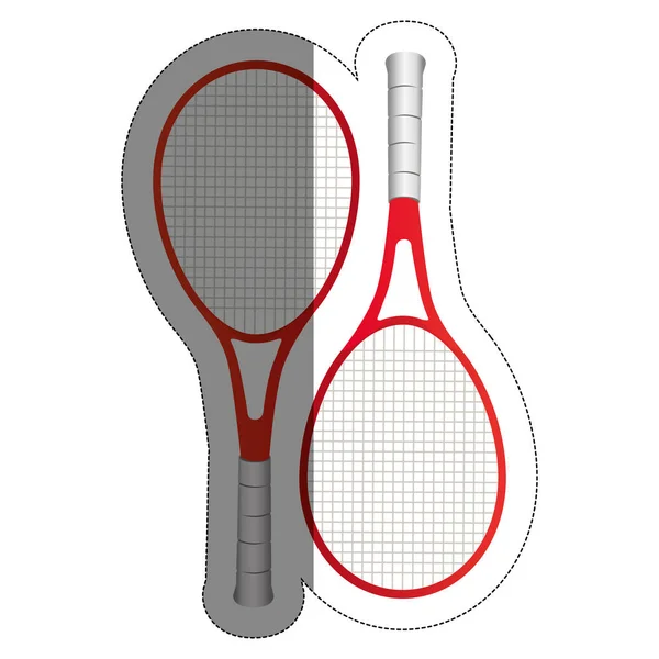 Tennis sport ontwerp — Stockvector