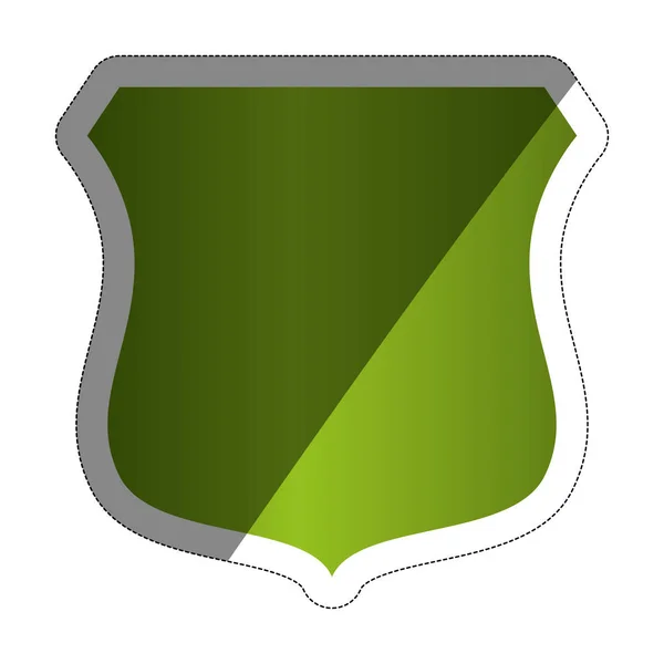 Icône badge bouclier — Image vectorielle