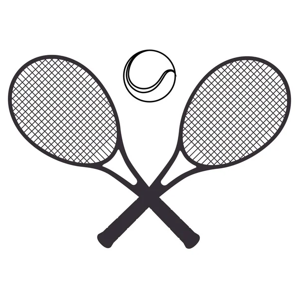 Design de esporte de tênis —  Vetores de Stock