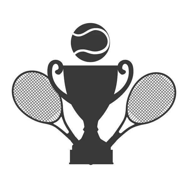 Tenis deporte diseño — Vector de stock