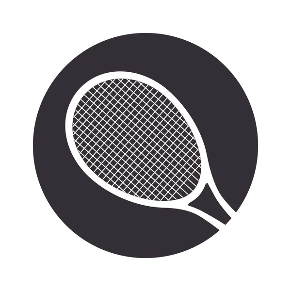 Disegno di sport di tennis — Vettoriale Stock