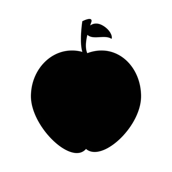 Icône pomme fruit — Image vectorielle