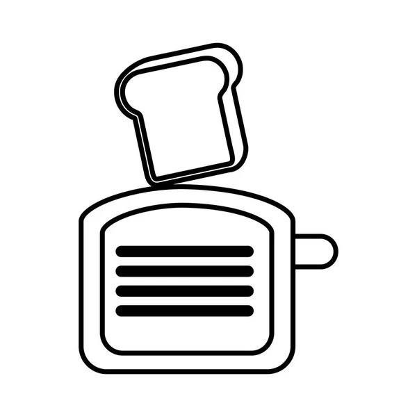 Keuken gebruiksvoorwerp geïsoleerde pictogram — Stockvector