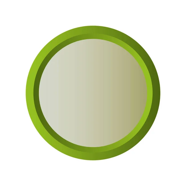 Icono de forma circular — Vector de stock