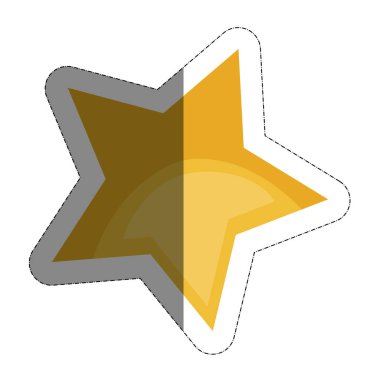 sarı yıldız simgesi