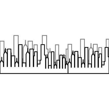 Şehir binaları simgesi