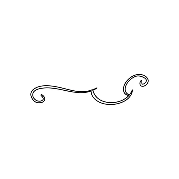 Ornament draw icon — Stock Vector