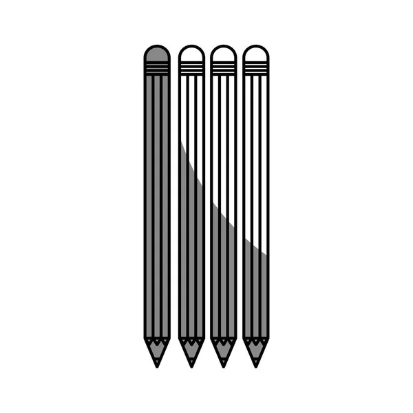 Symbolbild Bleistift — Stockvektor