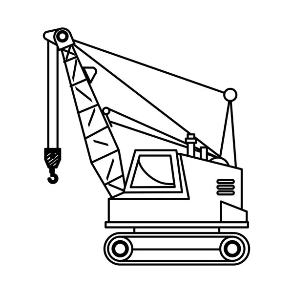 건설 트럭 디자인 — 스톡 벡터