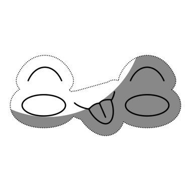 Kawaii mutlu yüz simgesi