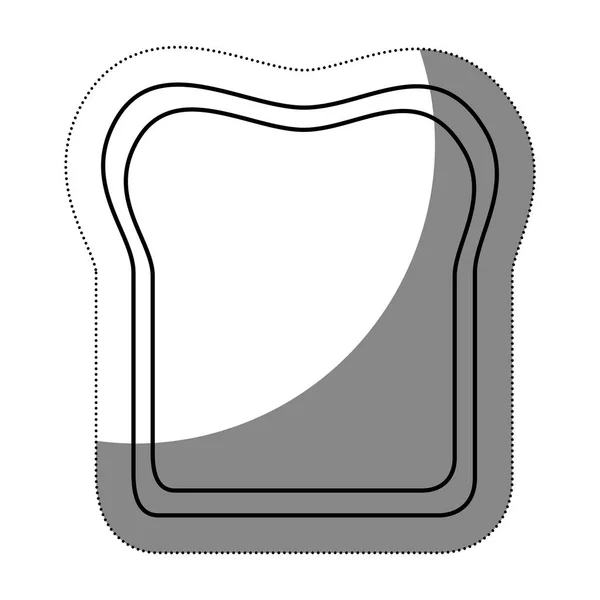 Icône pain image — Image vectorielle