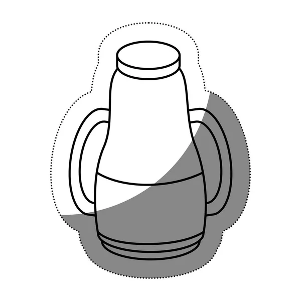 Flaschencontainersymbol — Stockvektor